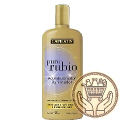 acondicionador capilatis iluminador puro rubio 420cm3