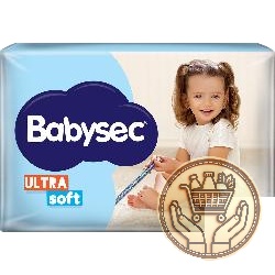 pañales babysec ultrasoft xg 8uni