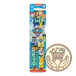 cepillo de dientes gum suave paw patrol 2uni