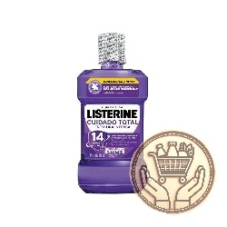 enjuague bucal listerine cuidado total frescura intensa 500cm3