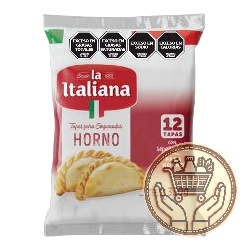 tapas para empanadas la italiana horno 330grs