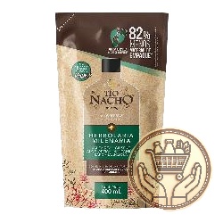 shampoo tío nacho herbolaria milenaria doypack 400cm3