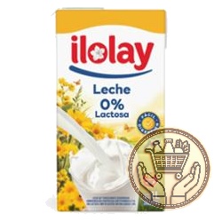 leche larga vida ilolay 0% lactosa 1lts