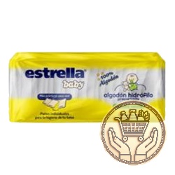 algodon estrella baby precortado 100grs