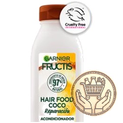 acondicionador fructis hair food coco 300cm3