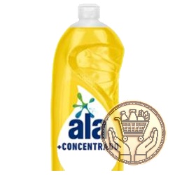 detergente líquido ala +concentrado limón botella 300cm3
