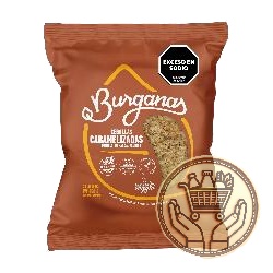 medallones de vegetales burganas cebollas caramelizadas x4 460grs