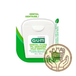 hilo dental gum encerado menta 129m 1uni