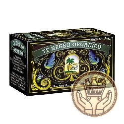 té negro hierbas del oasis orgánico x25 50grs