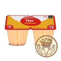 flan la serenisima con caramelo x2 190grs