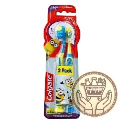 cepillo de dientes colgate minions 2uni