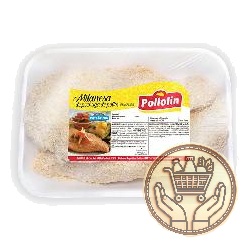 milanesas de pechuga pollonin bandeja 1kgs