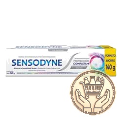 pasta dental sensodyne protección completa 140grs