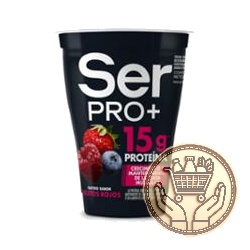 yogur ser pro+ proteína sabor frutos rojos pote 175grs