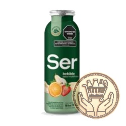yogur descremado ser bebible multifruta botella 190grs