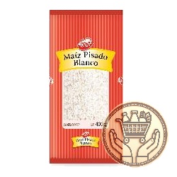 maíz blanco primer precio pisado 400grs