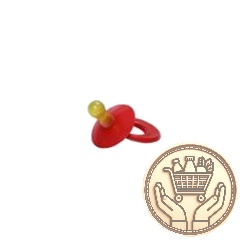 chupete teddy látex red 1 colores varios