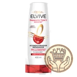 acondicionador elvive reparación total 5 keratin 400cm3