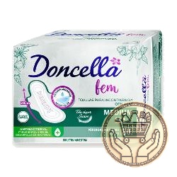 toallas incontinencia doncella con alas medium 8uni