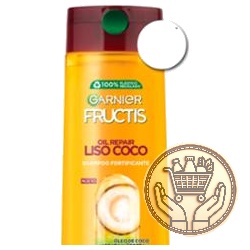 shampoo fructis liso coco 350cm3