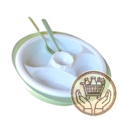 plato térmico teddy para bebé colores varios