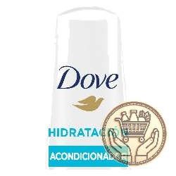 acondicionador dove hidratación + vitamina a & e 400cm3