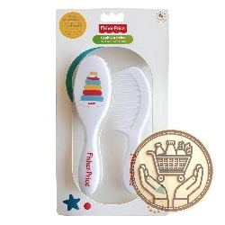 set cepillo y peine para bebé fisher price 1uni