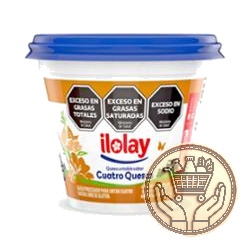 queso untable ilolay sabor cuatro quesos 190grs