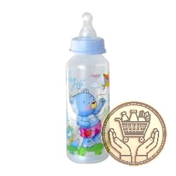 biberón teddy tradicional flujo medio colores varios 250ml