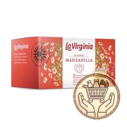 té la virginia manzanilla x25 25grs