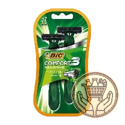 afeitadora descartable bic comfort 3 sensitive 2uni