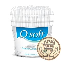 hisopos q-soft pote 150uni