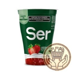 yogur ser batido con colchón de frutilla dulce 175grs