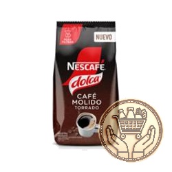 café torrado molido nescafé dolca  190grs