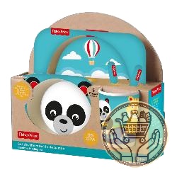 set para alimentación fisher price bambú 1uni