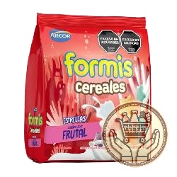 cereales formis estrellas sabor frutal 145grs
