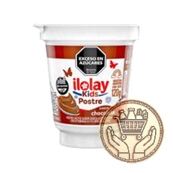 postre ilolay kids chocolate 120grs