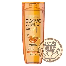 shampoo elvive óleo extraordinario 400cm3