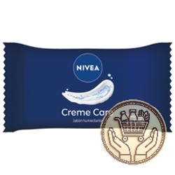 jabón de tocador nivea creme care 125grs