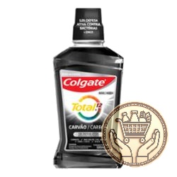 enjuague bucal colgate total 12 carbón activado 500cm3