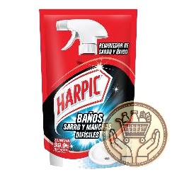 limpiador de baño harpic sarro doypack 420cm3