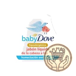 jabón líquido corporal baby dove humectación enriquecida 200cm3