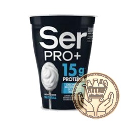 yogur ser pro+ batido sabor natural pote 175grs