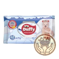 toallitas húmedas para bebé duffy flip top 48uni
