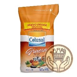 sal gruesa celusal paquete 500grs