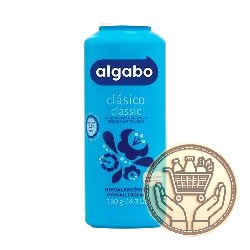 talco para el cuerpo algabo clásico 180grs