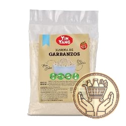 harina de garbanzos ying yang 250grs