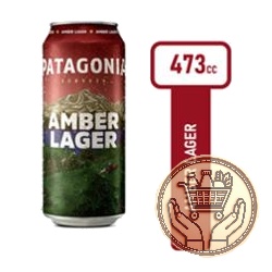 cerveza roja patagonia amber lager 473cm3