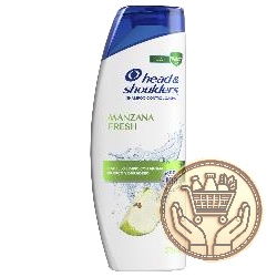 shampoo anticaspa head & shoulders manzana fresh 375cm3