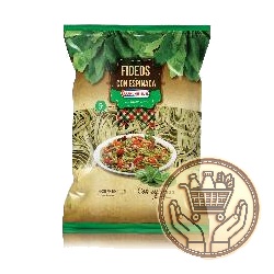fideos laminados cooperativa espinaca 500grs